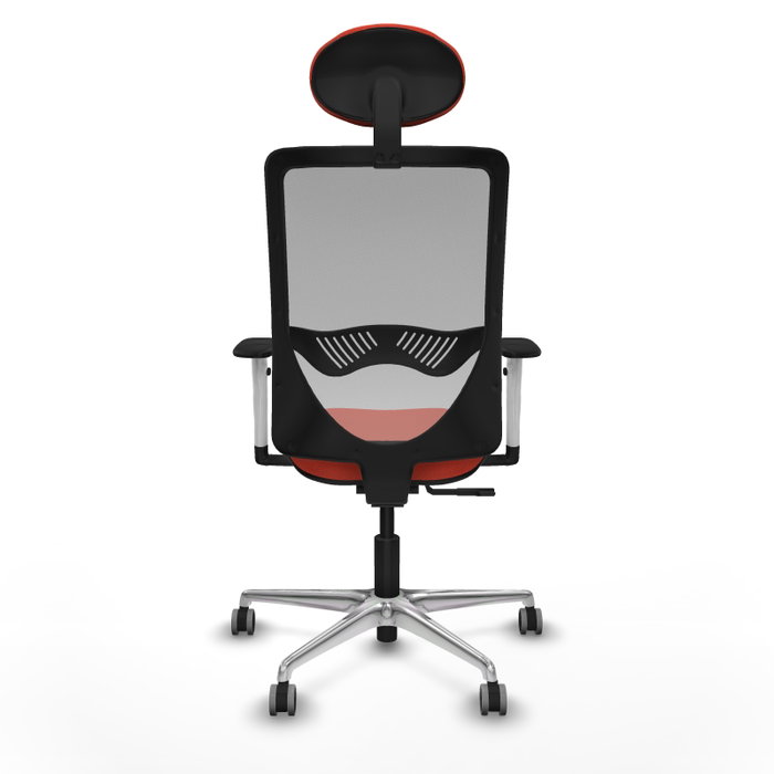 PIQUERAS Y CRESPO Silla de oficina Zulema con Mecanismo Sincro, Naranja oscuro y Gris PIQUERAS Y CRESPO Silla de oficina Zulema con Mecanismo Sincro, Naranja oscuro y Gris