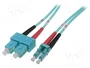 Digitus Cable de fibra óptica LC a SC OM3 Dúplex 3m