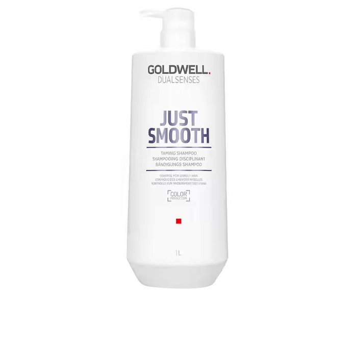 Goldwell JUST SMOOTH Champú Taming Hidratante Antiencrespamiento para Cabello Rebelde 1000 ml Goldwell JUST SMOOTH Champú Taming Hidratante Antiencrespamiento para Cabello Rebelde 1000 ml