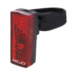 XLC Luz trasera recargable CL-R27+ Proxima Pro Plus, 2 LED, StVZO, 300 min, IP44