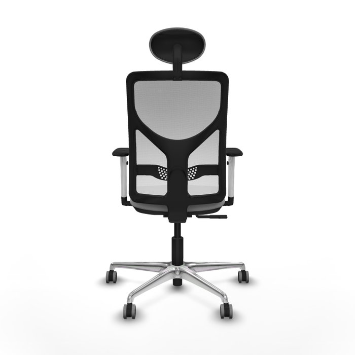 PIQUERAS Y CRESPO Silla de oficina Motilla Gris claro y Blanco PIQUERAS Y CRESPO Silla de oficina Motilla Gris claro y Blanco