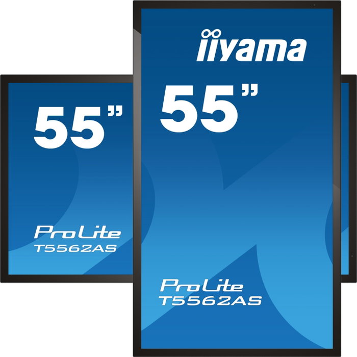 iiyama ProLite T5562AS-B1 Monitor Interactivo 55 pulg 4K UHD Android