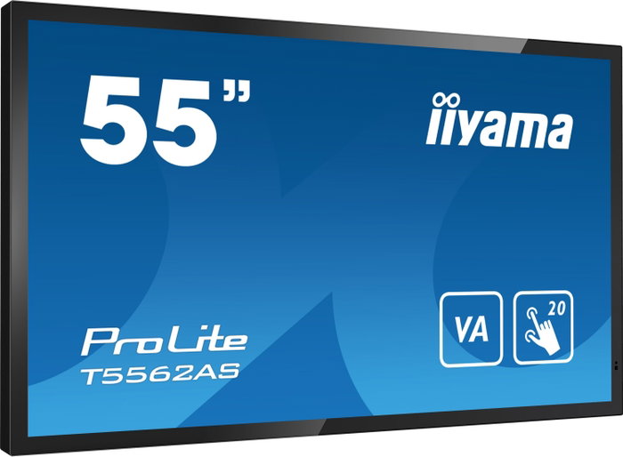 iiyama ProLite T5562AS-B1 Monitor Interactivo 55 pulg 4K UHD Android