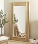 DKD Home Decor Espejo Tropical Marron Claro 180 x 100 cm