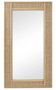 DKD Home Decor Espejo Tropical Marron Claro 180 x 100 cm