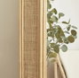 DKD Home Decor Espejo Tropical Marron Claro 180 x 100 cm
