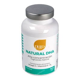Puro Omega Natural DHA Alta Concentracion 180 Perlas para Cerebro Ojos Corazon Omega 3