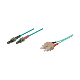 Good Connections Patchkabel LWL Duplex OM3 Multimode 50/125 SC/ST LSZH 2m