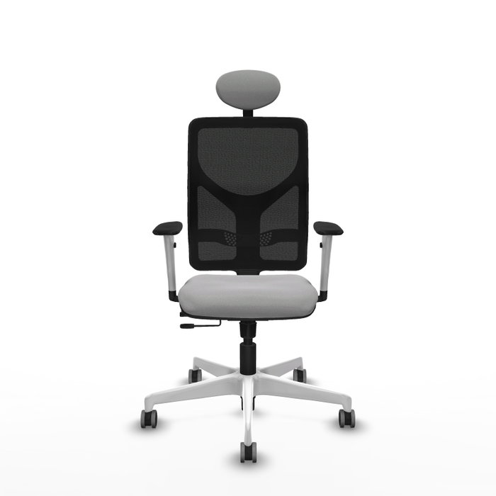 PIQUERAS Y CRESPO Silla de oficina Motilla con mecanismo Sincro/Traslack, Gris claro y Negro PIQUERAS Y CRESPO Silla de oficina Motilla con mecanismo Sincro/Traslack, Gris claro y Negro
