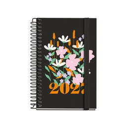MIQUELRIUS Agenda Anual 2027 Natura Espiral 80x120 mm con Goma Caddy