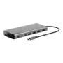 Belkin INC015BTSGY-CZ Hub USB-C 8 en 1 con doble HDMI 4K y carga 100 W