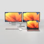 Belkin INC015BTSGY-CZ Hub USB-C 8 en 1 con doble HDMI 4K y carga 100 W