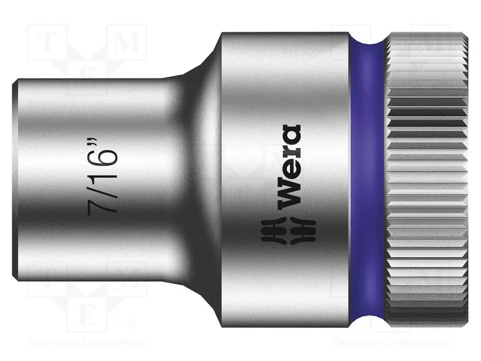 WERA Vaso Zyklop HEX 7/16 pulg. 1/2 pulg. 37mm WERA Vaso Zyklop HEX 7/16 pulg. 1/2 pulg. 37mm