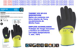Thermy Guante térmico frío Thermy Ice T=10 Nylon+Terry