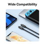 Baseus Cable Tungsten Gold USB-C a USB-C 240W 2m Negro