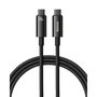 Baseus Cable Tungsten Gold USB-C a USB-C 240W 2m Negro