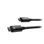 Baseus Kabel usb-c do usb-c tungsten gold 240w 2 m negro