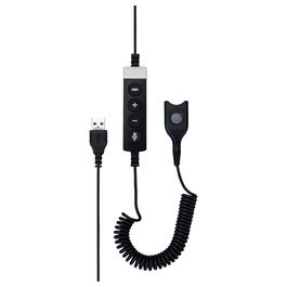 EPOS USB-ED CC 01 MS - Cable USB-C de 1 metro para auriculares gaming y comunicaciones, alta compatibilidad