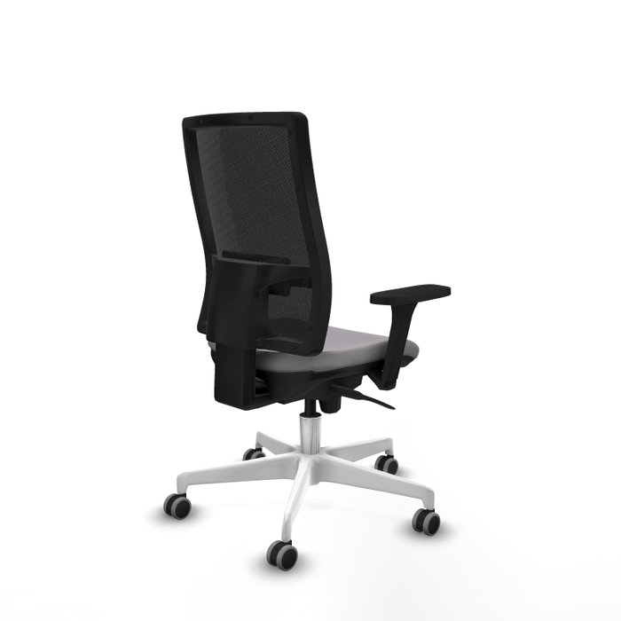 PIQUERAS Y CRESPO Silla de oficina Horna con mecanismo Sincro, Gris y Negro PIQUERAS Y CRESPO Silla de oficina Horna con mecanismo Sincro, Gris y Negro