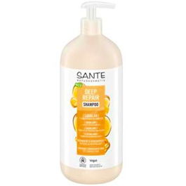 Sante Naturkosmetik Champu Reparacion Profunda 950 Ml Escualeno Cabello Seco y Dañado Vegano Cosmos Natural