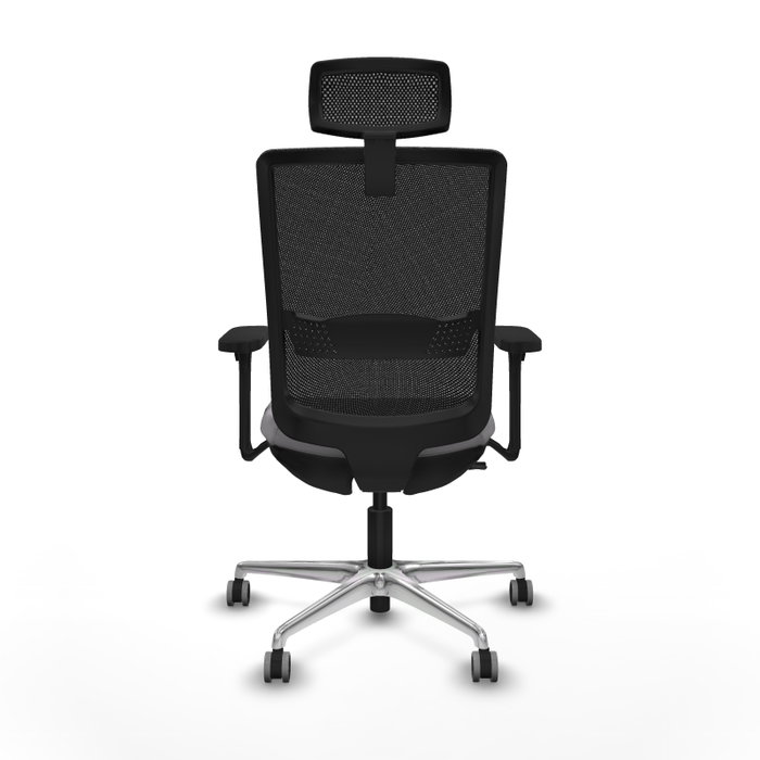 PIQUERAS Y CRESPO Silla de oficina Haches Gris y Negro PIQUERAS Y CRESPO Silla de oficina Haches Gris y Negro
