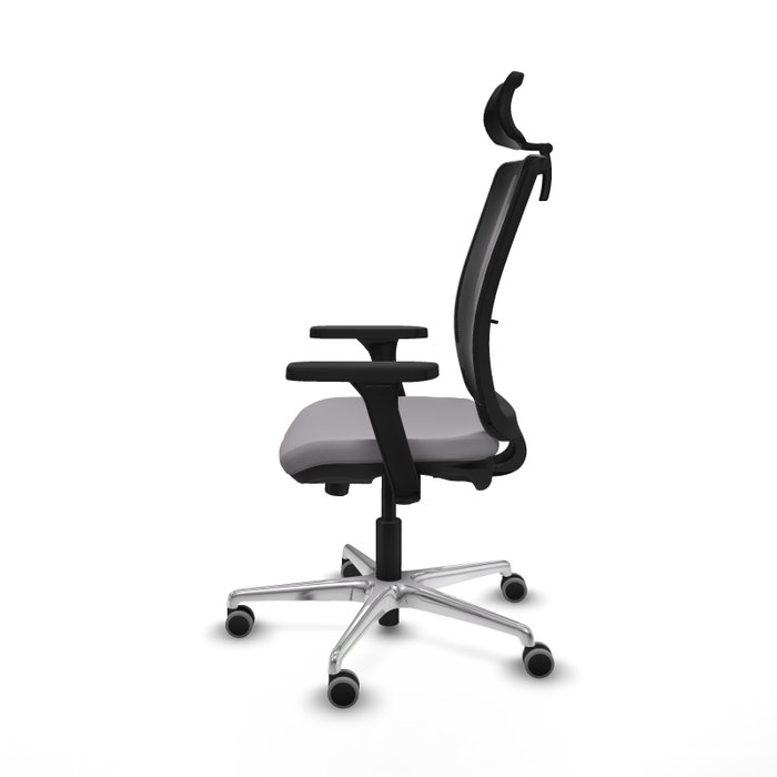 PIQUERAS Y CRESPO Silla de oficina Haches Gris y Negro PIQUERAS Y CRESPO Silla de oficina Haches Gris y Negro
