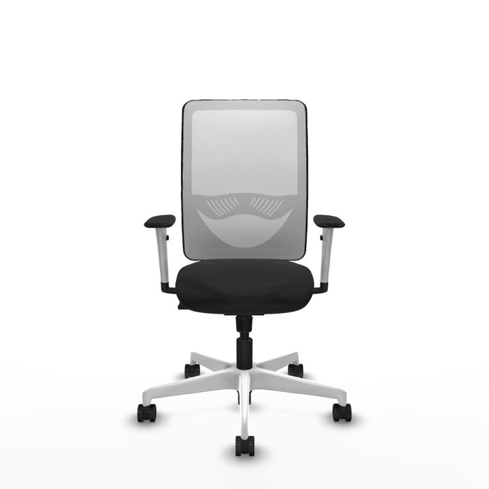 PIQUERAS Y CRESPO Silla de oficina Zulema con mecanismo Sincro, Negro y Blanco PIQUERAS Y CRESPO Silla de oficina Zulema con mecanismo Sincro, Negro y Blanco