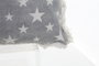 DKD Home Decor Cojín Estrellas Beige y Gris