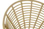DKD Home Decor Silla Terraza Y Jardin Negro Ratan Sintetico Hierro Galvanizado 64 x 78 x 72 cm (2 Unidades)