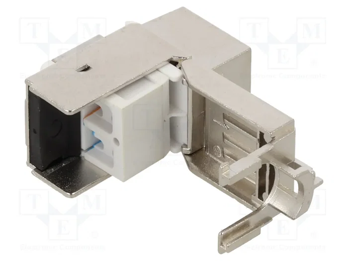GOOBAY Módulo RJ45 Keystone Cat 6 de plata
