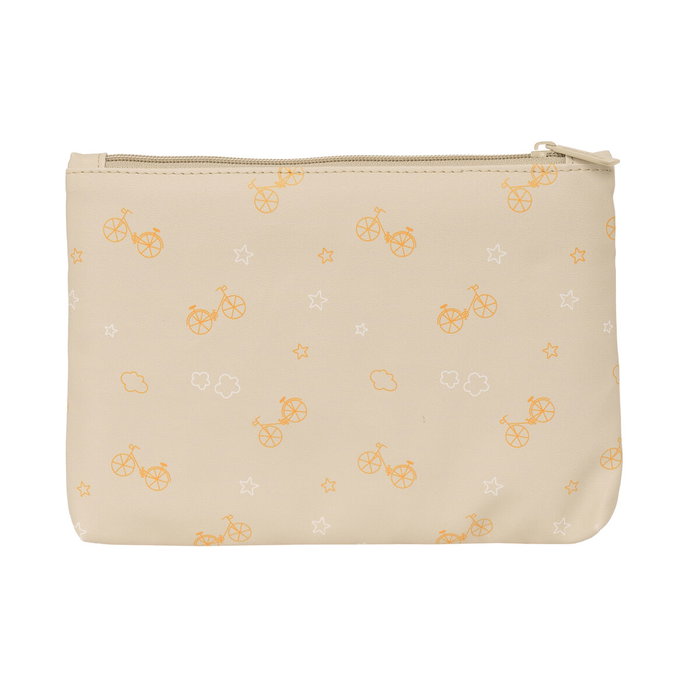 Estuche Escolar Safta Osito Oso Beige 23 x 16 x 3 cm