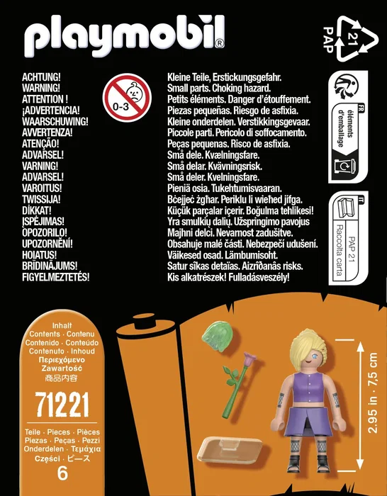 Playmobil Naruto Shippuden Ino Figura de Acción 3030