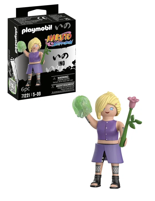Playmobil Naruto Shippuden Ino Figura de Acción 3030