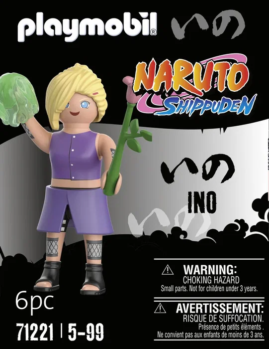 Playmobil Naruto Shippuden Ino Figura de Acción 3030