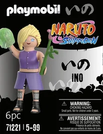 Playmobil 71221 Figura de Juguete Ino - Naruto Shippuden para Niños de 5 Años