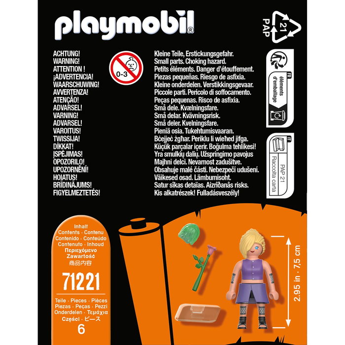 Playmobil Naruto Shippuden - Ino 71221 Playmobil Naruto Shippuden - Ino 71221