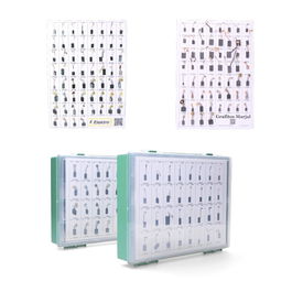 Grafitos Marjal Expositor 60 Escobillas de Carbon Mas Vendidas (120 Juegos)