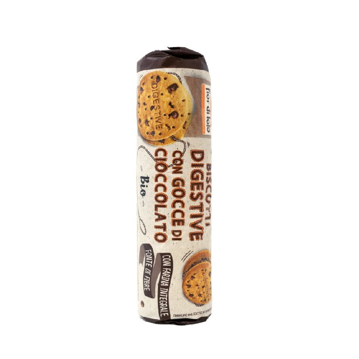 FIOR DI LOTO Galletas Digestive con chips de chocolate BIO 250g