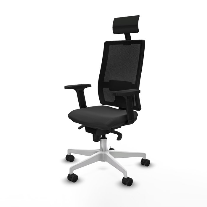 PIQUERAS Y CRESPO Silla de oficina Horna Gris oscuro y Negro PIQUERAS Y CRESPO Silla de oficina Horna Gris oscuro y Negro