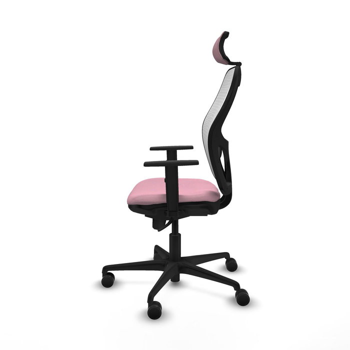 PIQUERAS Y CRESPO Silla de oficina Jorquera Rosa y Blanco PIQUERAS Y CRESPO Silla de oficina Jorquera Rosa y Blanco