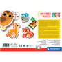 Clementoni 20814 My First Puzzle - Animales del Bosque, 4 Puzzles Progresivos de 3, 6, 9 y 12 Piezas, Juguete Educativo para Niños +2 Años