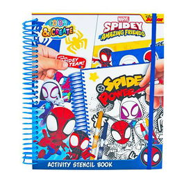 New Import Libro Dibujo y Actividades Spiderman