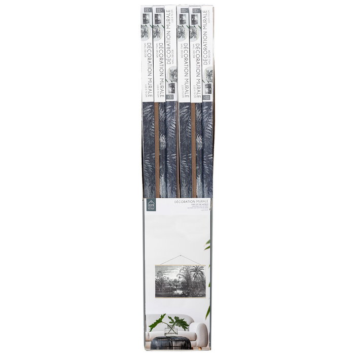 Home Deco Factory Mural Paisaje Tela Black Forest 110x73 cm Cuadro Decorativo Home Deco Factory Mural Paisaje Tela Black Forest 110x73 cm Cuadro Decorativo