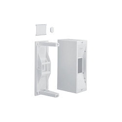 Hager Minivertebrador gamma 2 módulos GD102N IP30 Blanco