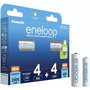 Panasonic Eneloop Combipack BK-KJMCDE44E con 4x AA y 4x AAA