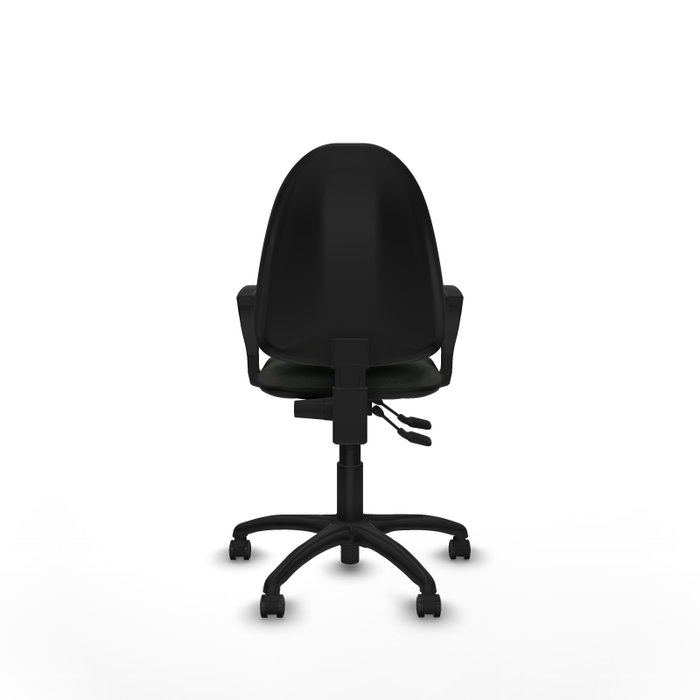 PIQUERAS Y CRESPO Silla de oficina Aýna Negra con Brazos Fijos PIQUERAS Y CRESPO Silla de oficina Aýna Negra con Brazos Fijos