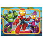 Clementoni Puzzle Iron Man y Su Superequipo Marvel 30 Piezas 33,5x23,5cm