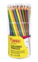 Jovi Lápices de Colores Woodless Triangulares, Bote de 84 Unidades