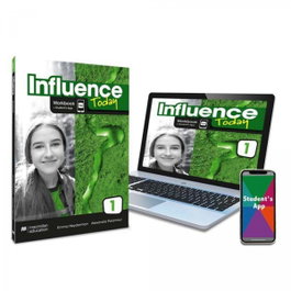 MACMILLAN INFLUENCE TODAY 1 Workbook, Competence Evaluation Tracker y Student's App, Emma Heyderman - MACMILLAN