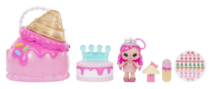 MGA Juego Neceser Ymuñeca Brillo de Labios Yummiland con Bolso Belleza Helado, Pintauñas, Pegatinas y Loción Corporal - Español